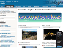 Tablet Screenshot of gabyrulo.es